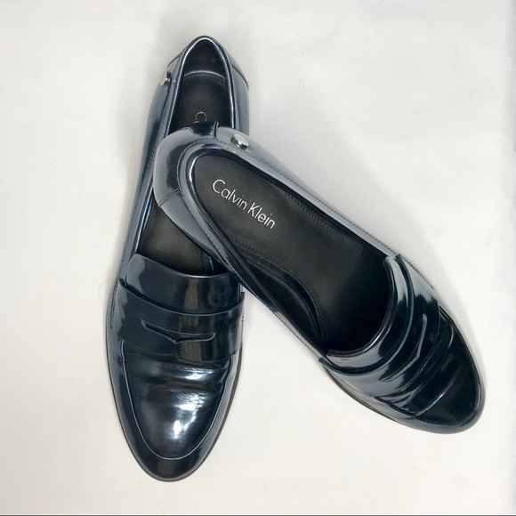 Calvin Klein Shoes - Classic Patent Leather Penny Loafer
